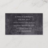 Moderne Grunge Visitekaartje (Achterkant)