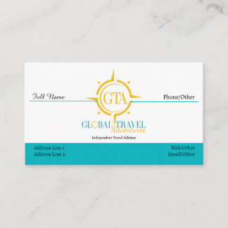 Moderne GTA-Visitekaartjes Visitekaartje