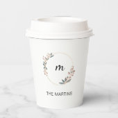 Moderne gunsten aangepaste plastic Huwelijkscadeau Papieren Bekers (Achterkant)