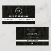Moderne gym geïnspireerd visitekaartje (Voorkant / Achterkant)
