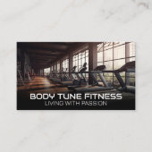 Moderne Gym | loopband | Stompgewicht Visitekaartje (Voorkant)