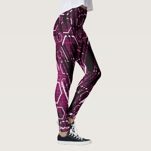 Moderne gymzaal leggings (Rechts)