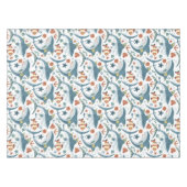 Moderne haaien Naadloze Patroon Verjaardag Kindere Tafelkleed (Voorkant (Horizontaal))