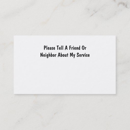 Moderne Haarstylist Nieuwe Visitekaartjes (Achterkant)