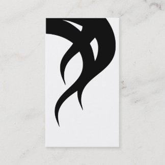 Moderne haarstylist visitekaartje