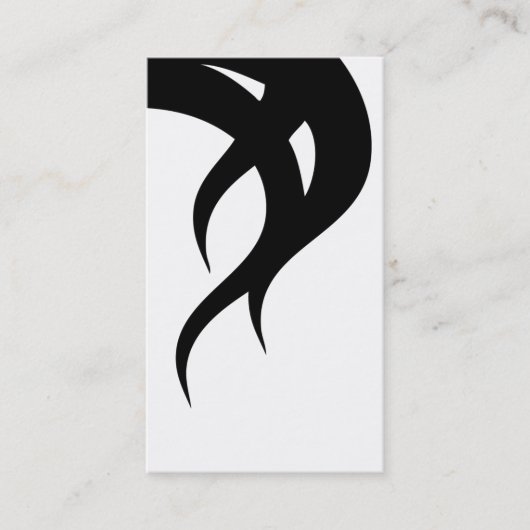 Moderne haarstylist visitekaartje (Voorkant)