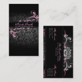 Moderne haarstylist visitekaartje (Voorkant / Achterkant)