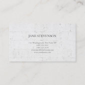 Moderne Hair Stylist Wandontwerp Professioneel Visitekaartje (Achterkant)