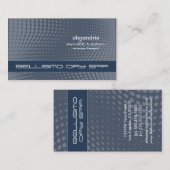 Moderne Halftone Stippen Aangepaste Visitekaartjes (Voorkant / Achterkant)