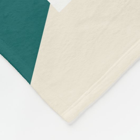 Moderne Hallo kleurrijke driehoeken in het voorjaa Fleece Deken (Hoek)