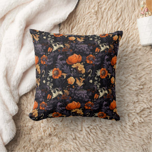 Moderne Halloween botanische bloemenkussenhoes Kussen