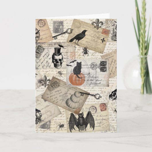 Moderne halloween briefkaarten (Voorkant)
