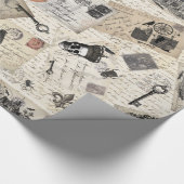 Moderne  halloween briefkaarten cadeaupapier (Hoek)