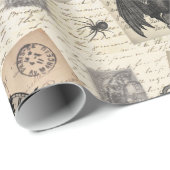 Moderne  halloween briefkaarten cadeaupapier (Rol Hoek)