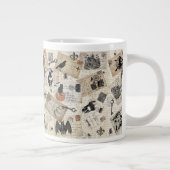 Moderne  halloween briefkaarten grote koffiekop (Rechts)