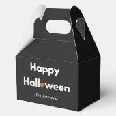Moderne Halloween Favor Doos – Persoonlijk Bedankdoosjes (Voorkant)