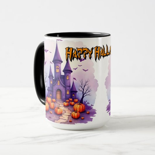 Moderne Halloween Griezelen Cute Collectie Mok (Voorkant links)