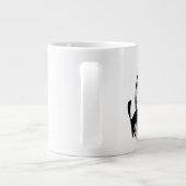 moderne  Halloween heks Grote Koffiekop (Achterkant)