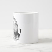 moderne  Halloween heks Grote Koffiekop (Voorkant)