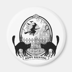 moderne  Halloween heks Magneet