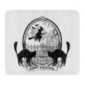 moderne  Halloween-heks Snijplank (Voorkant)