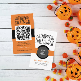 Moderne Halloween kortingscode Visitekaartjes