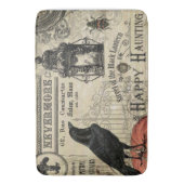 moderne  halloween kraai en pompoen badmat (Voorkant Verticaal)