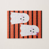 Moderne Halloween Lieve Geest Legpuzzel (Horizontaal)