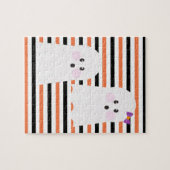 Moderne Halloween Lieve Geest Legpuzzel (Horizontaal)