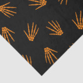 Moderne  Halloween Oranje Botten Tissuepapier (Detail)