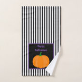 Moderne Halloween pompoendecoratie 3-delig   Bad Handdoek (Handdoek)