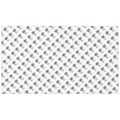 Moderne Halloween schedel en kroon Tafelkleed (Voorkant (Horizontaal))