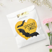 Moderne Halloween Spooky Sweets Vliegende Bat & Ma Bedankzakje (Gezegeld)