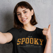 Moderne Halloween Spooky Tandarts Est. Aangepaste  Tri-Blend Shirt