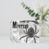 Moderne Halloween Tarantula Briefkaart (Staand voorkant)