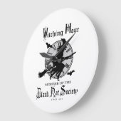 Moderne  Halloween witch Grote Klok (Hoek)