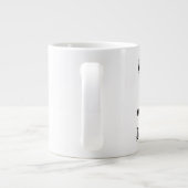 Moderne  Halloween witch Grote Koffiekop (Achterkant)