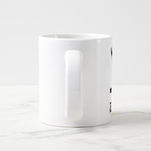 Moderne  Halloween witch Grote Koffiekop (Achterkant)