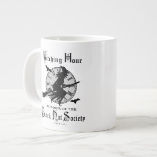 Moderne Halloween witch Grote Koffiekop