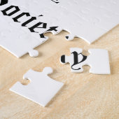 Moderne  Halloween witch Legpuzzel (Zijkant)