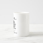 Moderne Halloween witch Porselein Kop (Voorkant)