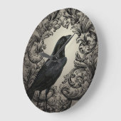 moderne  halogeenkraai grote klok (Hoek)