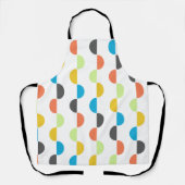 Moderne halve cirkels uit de midden eeuw schort (Voorkant)