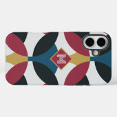 Moderne halve manen Case-Mate iPhone case (Achterkant (horizontaal))