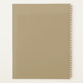 Moderne Hanbok-kunstprint Planner (Achterkant)