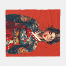 Moderne Hanbok Portretdeken