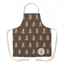 Moderne Hand Draw Tarwe Patroon Bakkerij