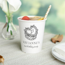 Moderne Hand Getrokken Zwarte Boog Meisje Verjaard