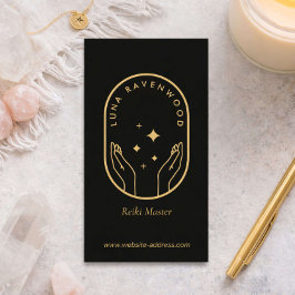Moderne Handeleerling van Hemels Reiki Genezende H Visitekaartje