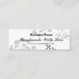 Moderne handgemaakt met minimale liefdesFloral Mini Visitekaartje